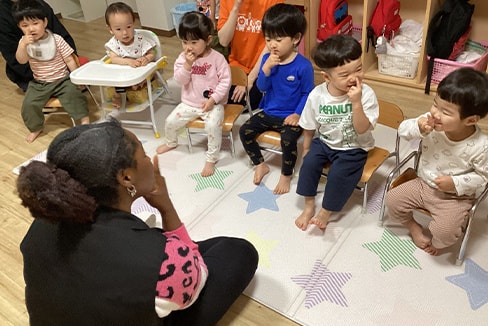 松山保育園英会話